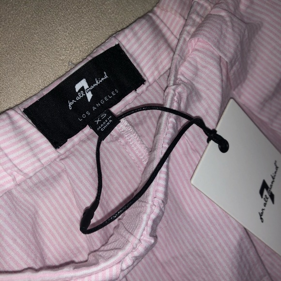 NWT 7 for all mankind off the shoulder shirt XS - Picture 6 of 8